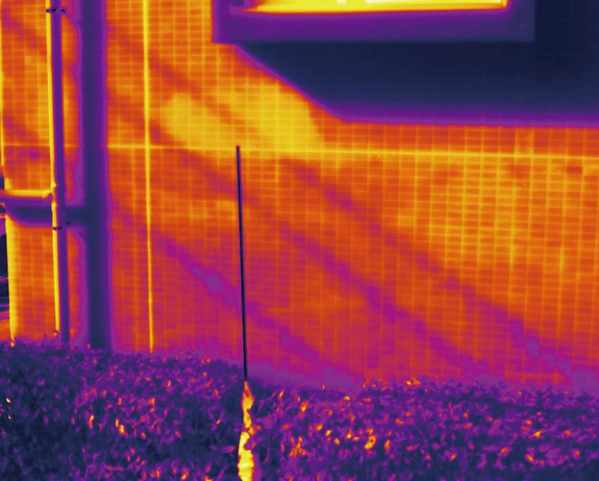 赤外線サーモグラフィ診断例